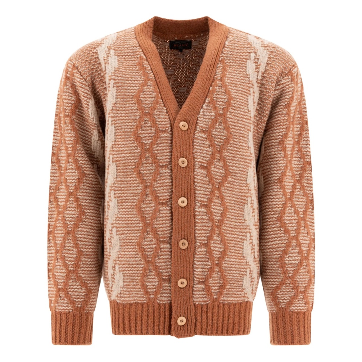 jacquard cardigan