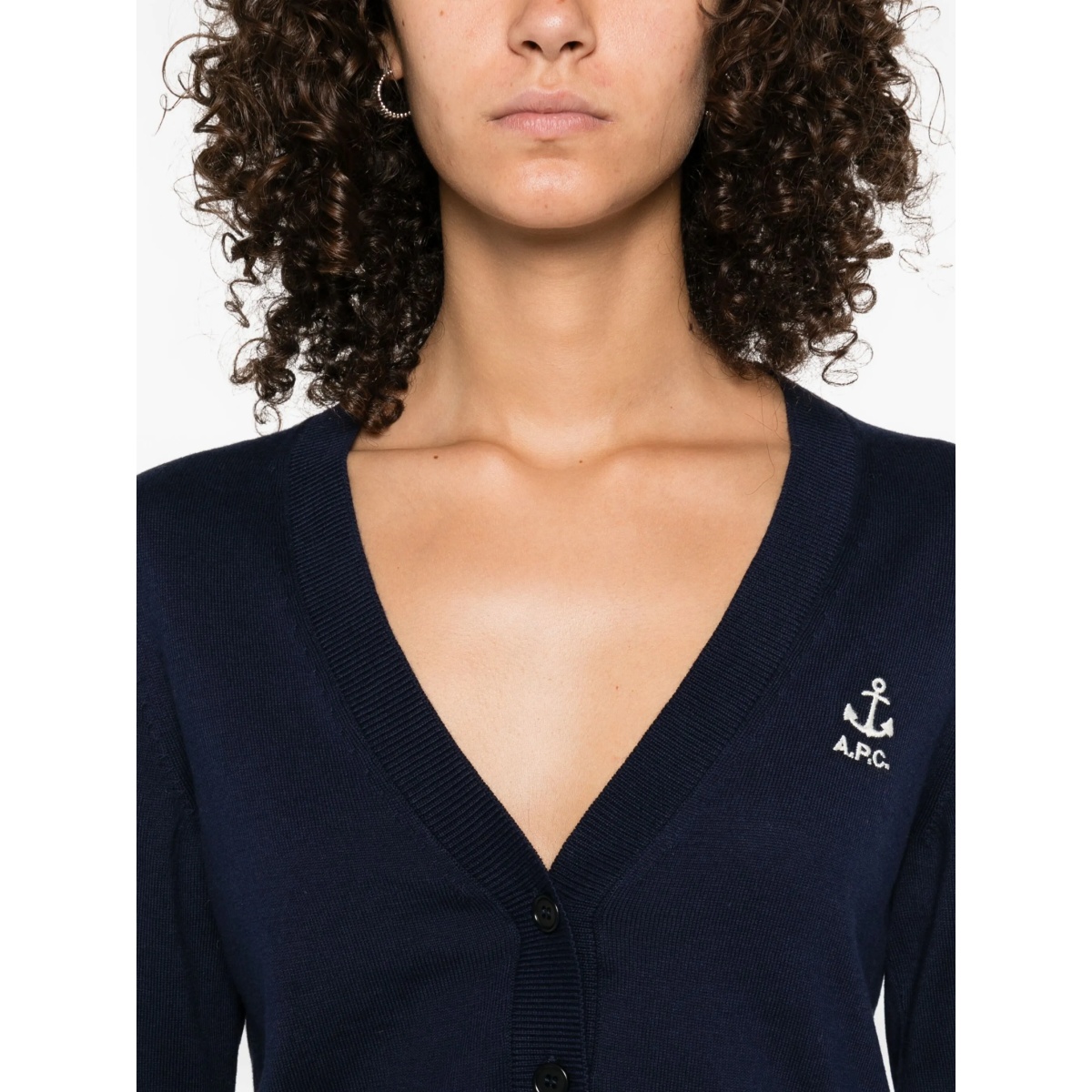 Joséphine anchor-embellished cardigan - Img 5