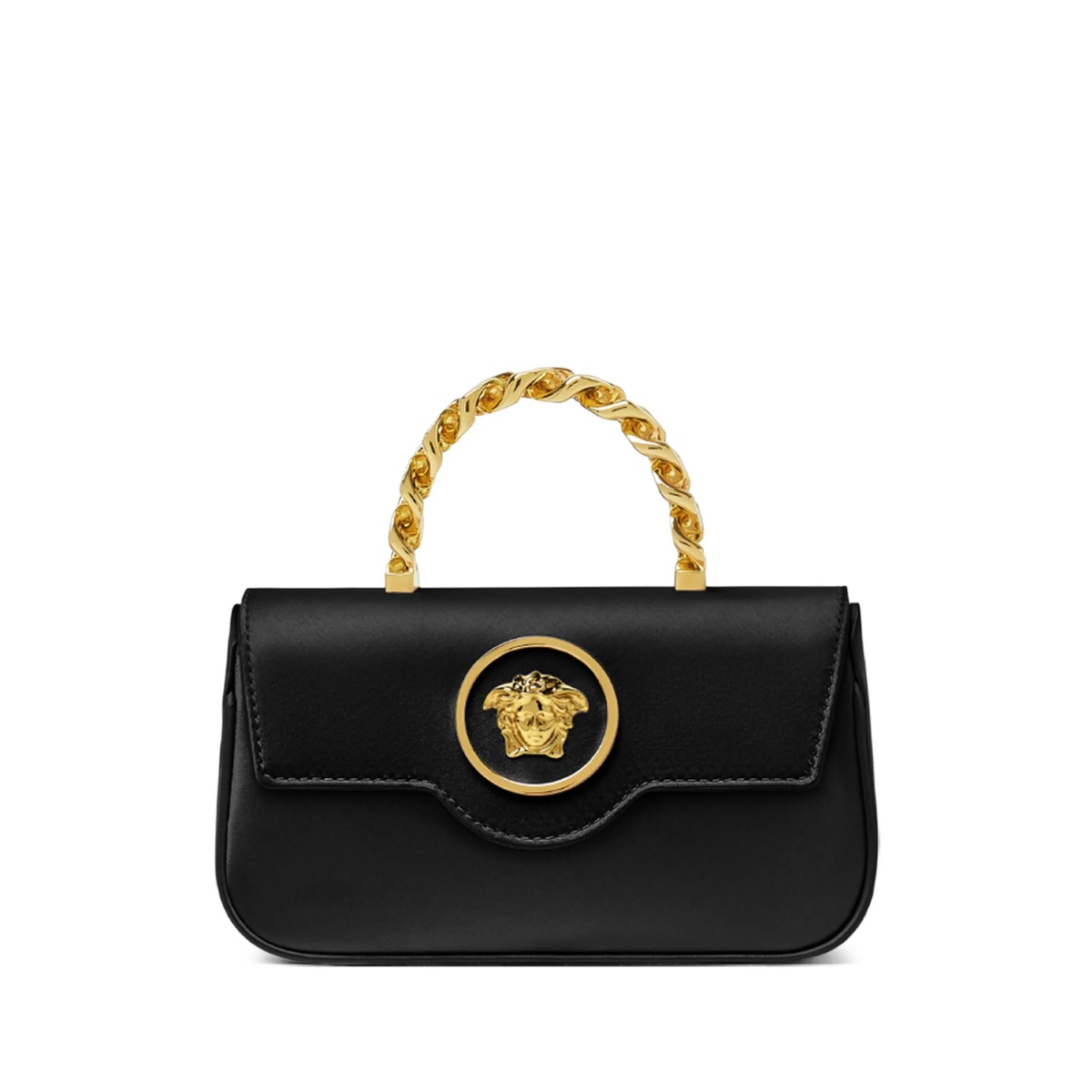La Medusa satin mini bag