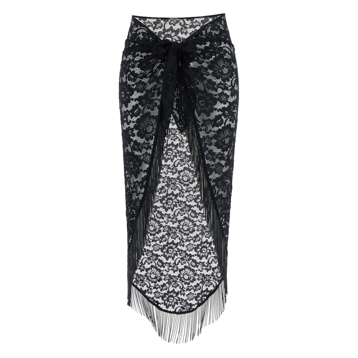 lace fringed skirt