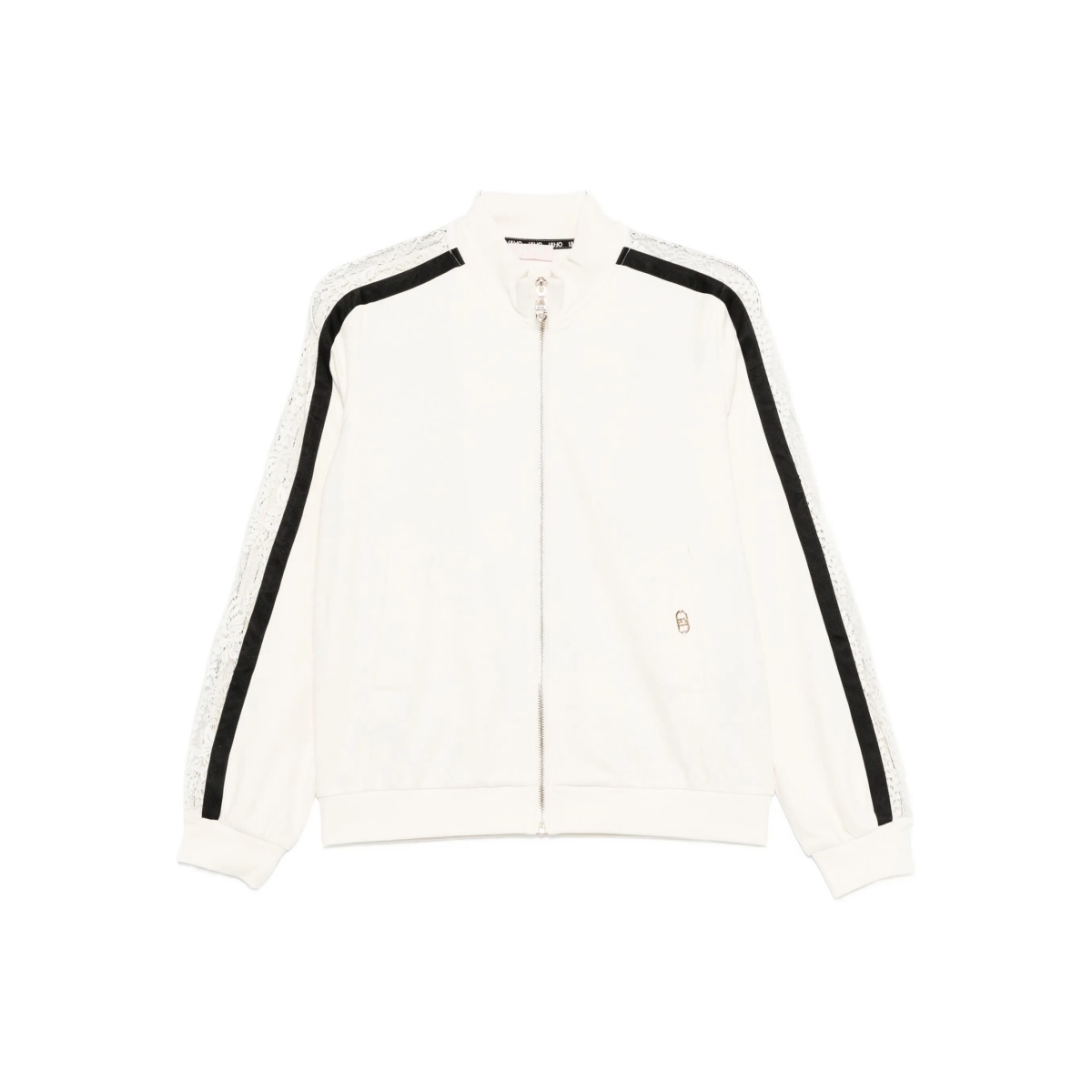 lace-insert track top