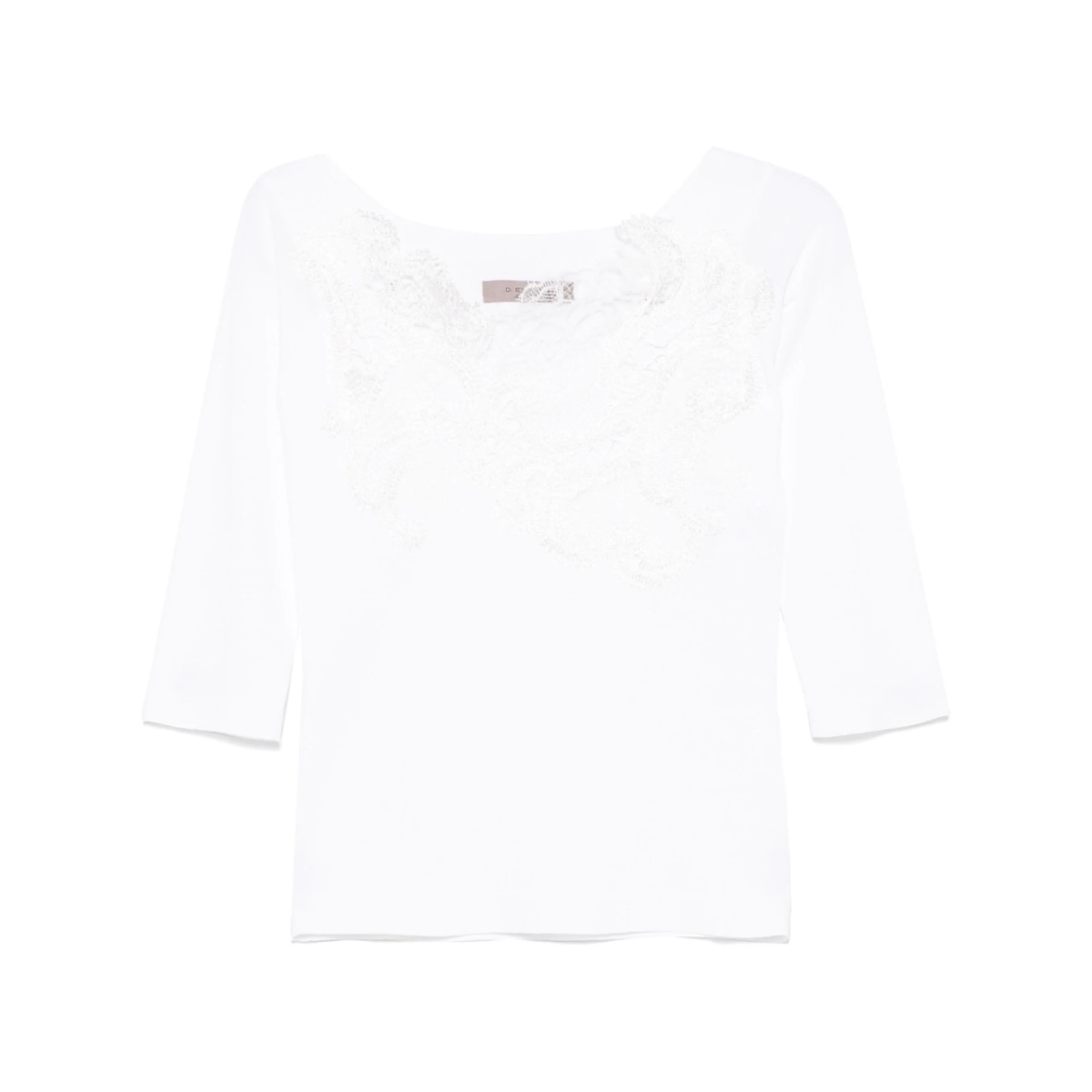 lace-panelling top