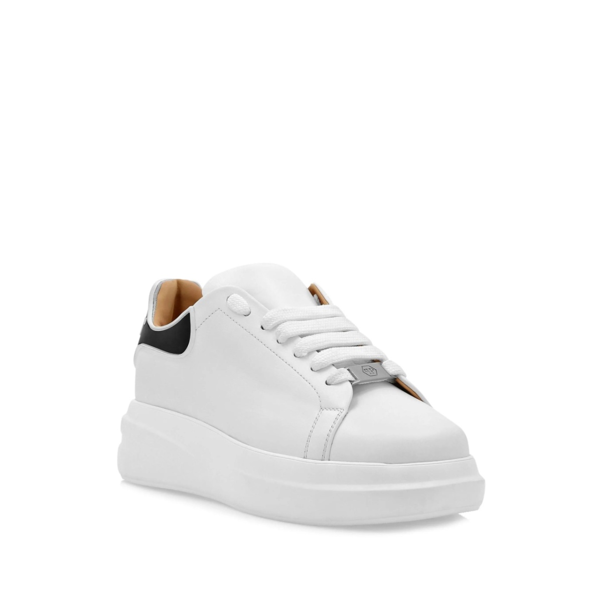 lace-up leather sneakers - Img 2