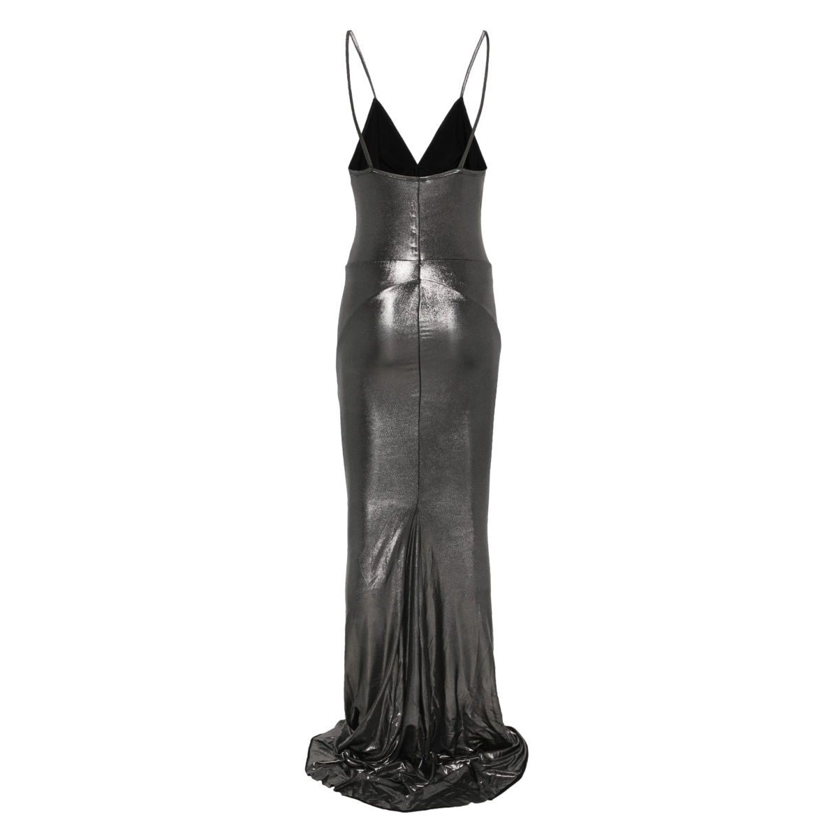 lamé-effect maxi dress - Img 2