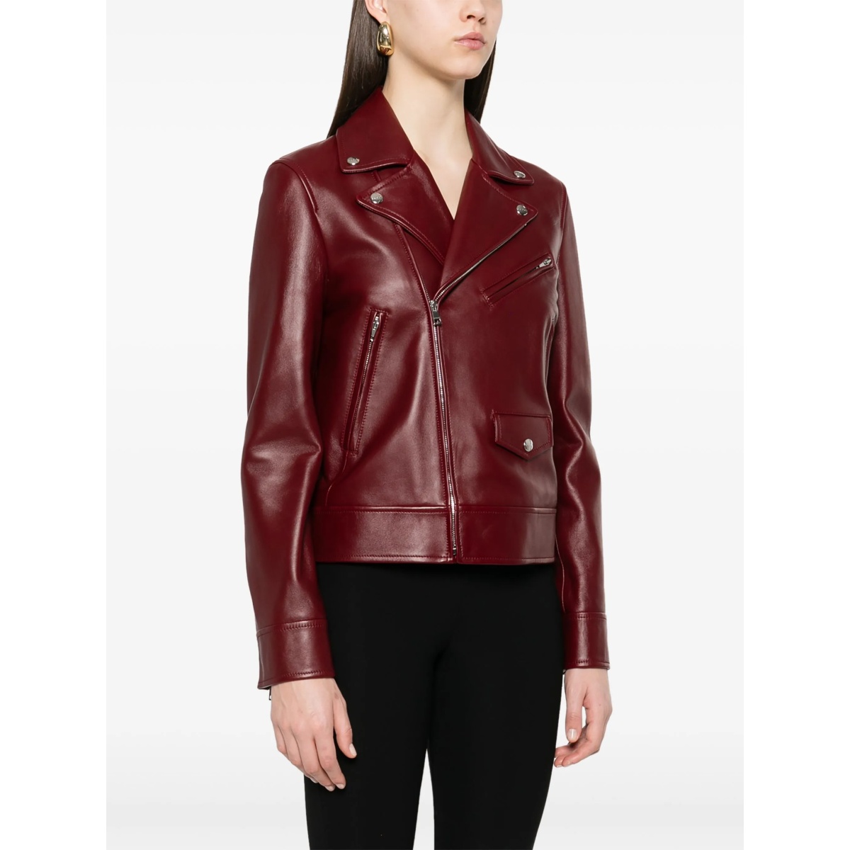 leather biker jacket - Img 3