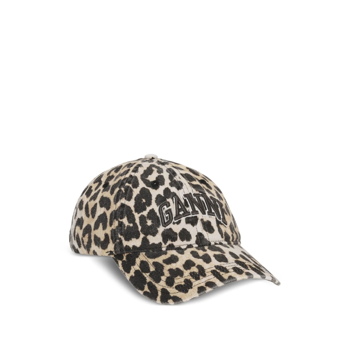 leopard-print cap