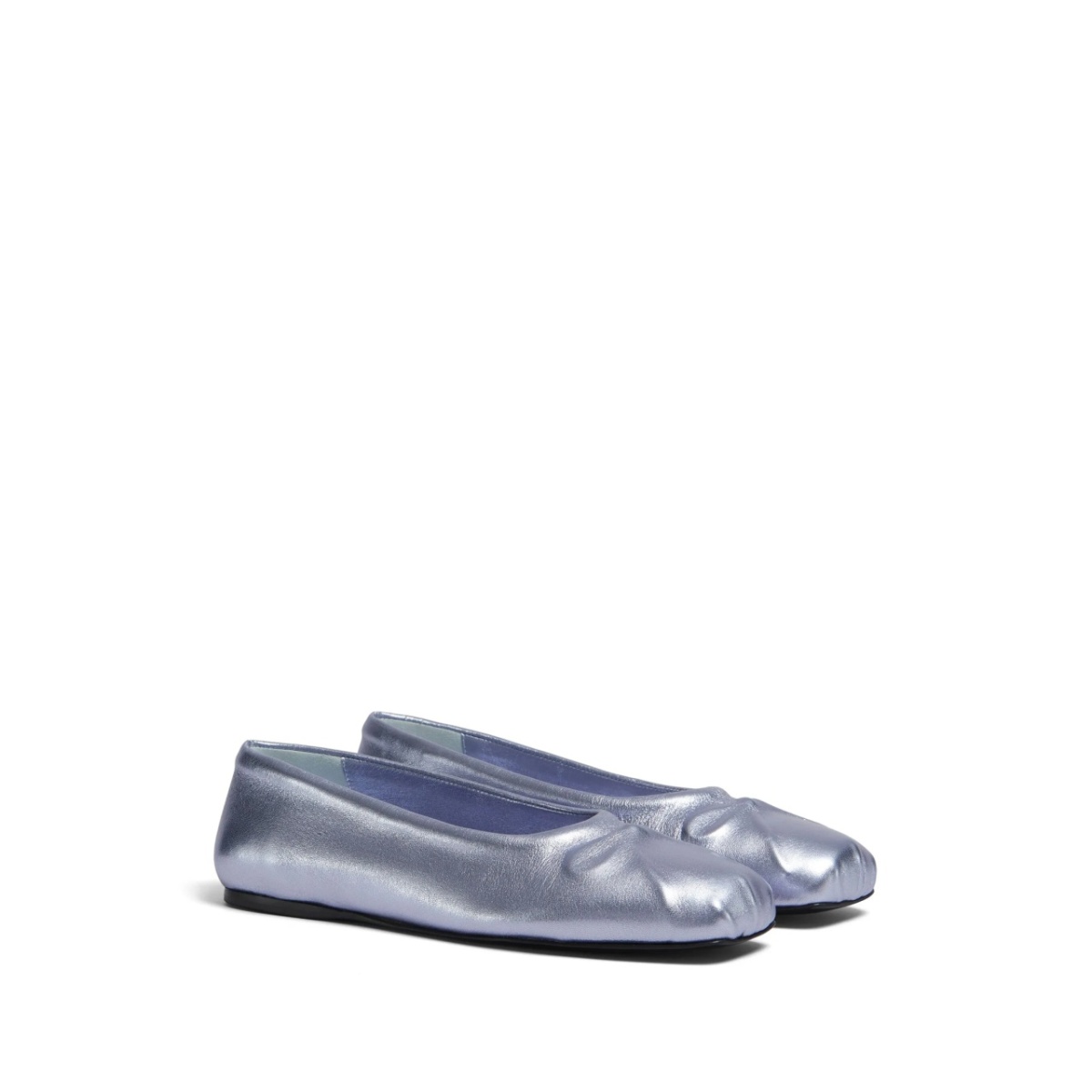 Little Bow metallic ballerina shoes - Img 2