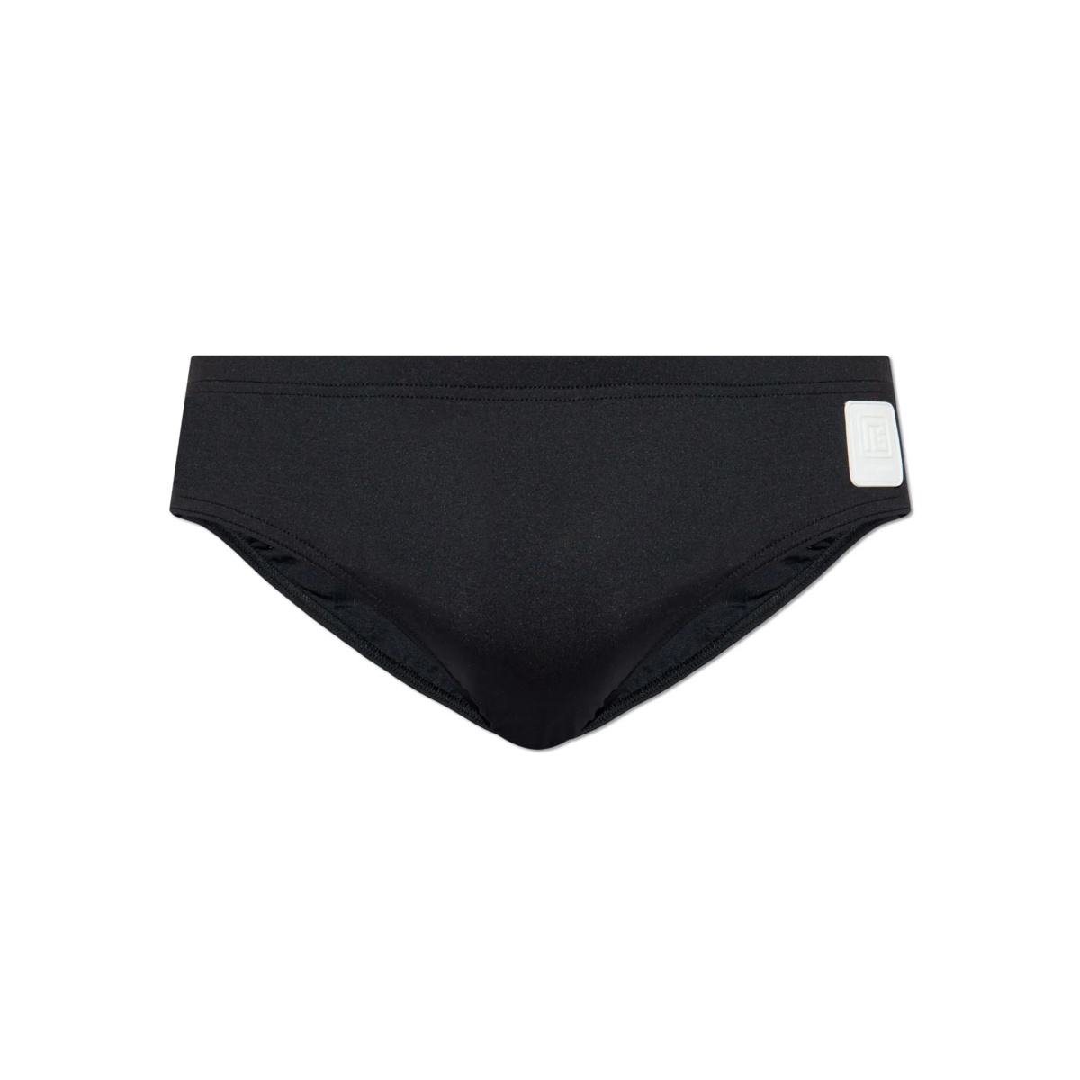 logo-appliqué swim briefs