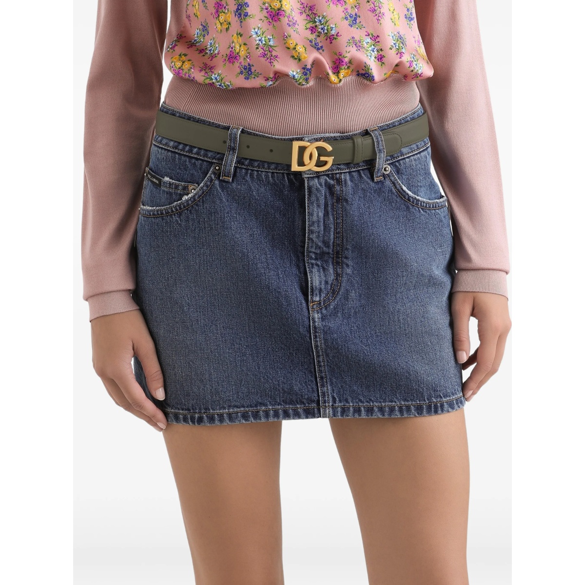 logo-buckle belt - Img 3