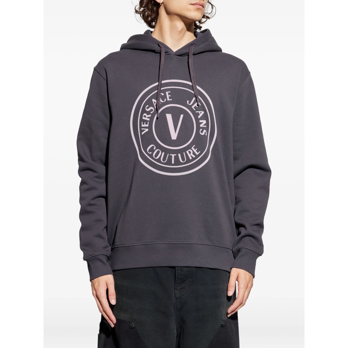 logo-embellished hoodie - Img 3