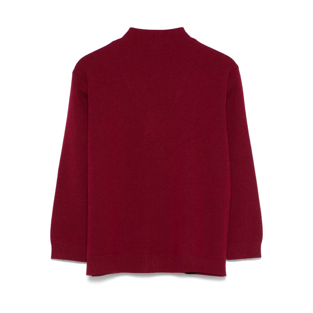 logo-embroidered cardigan - Img 2
