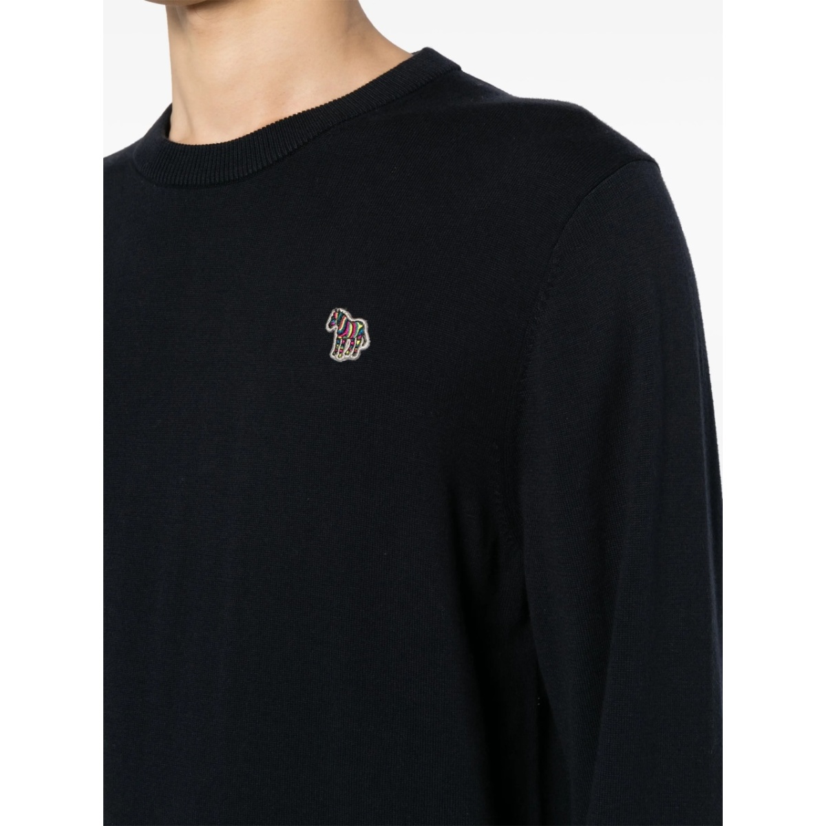logo-embroidered organic-cotton sweatshirt - Img 5