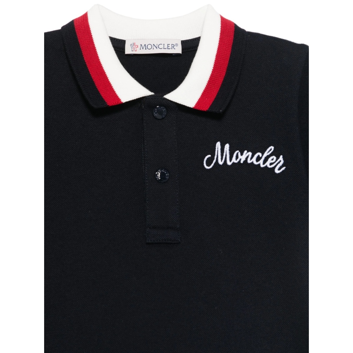 logo-embroidered polo shirt - Img 3