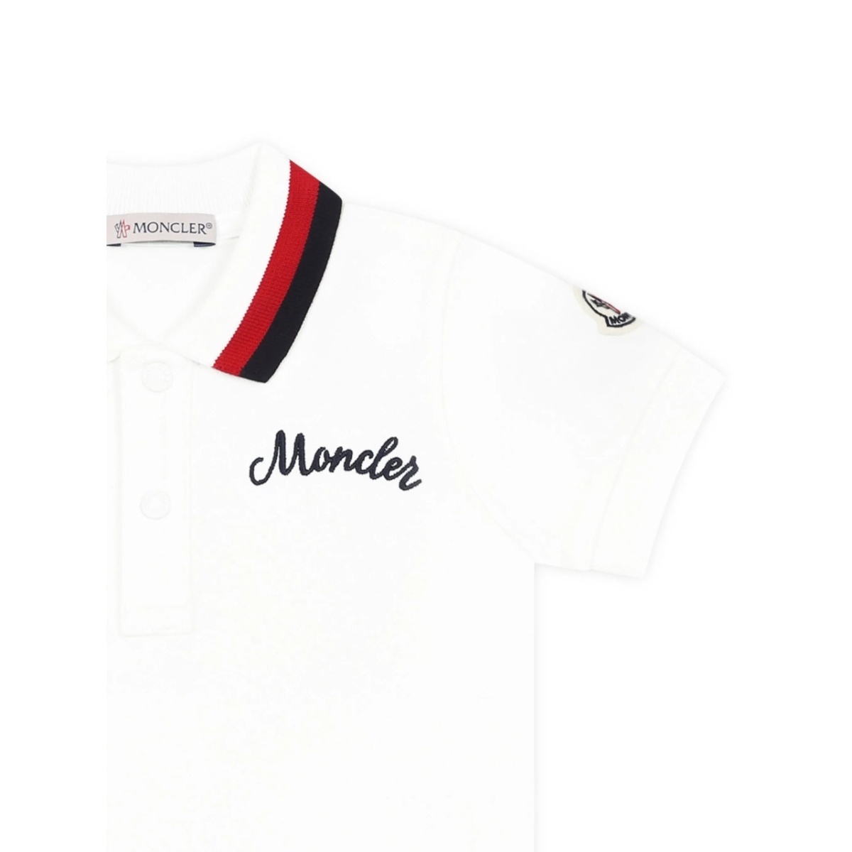 logo-embroidered polo shirt - Img 3