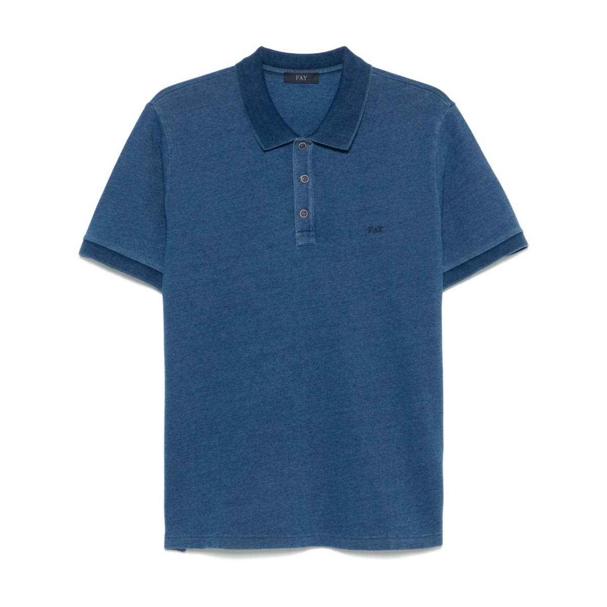 logo-embroidered polo shirt
