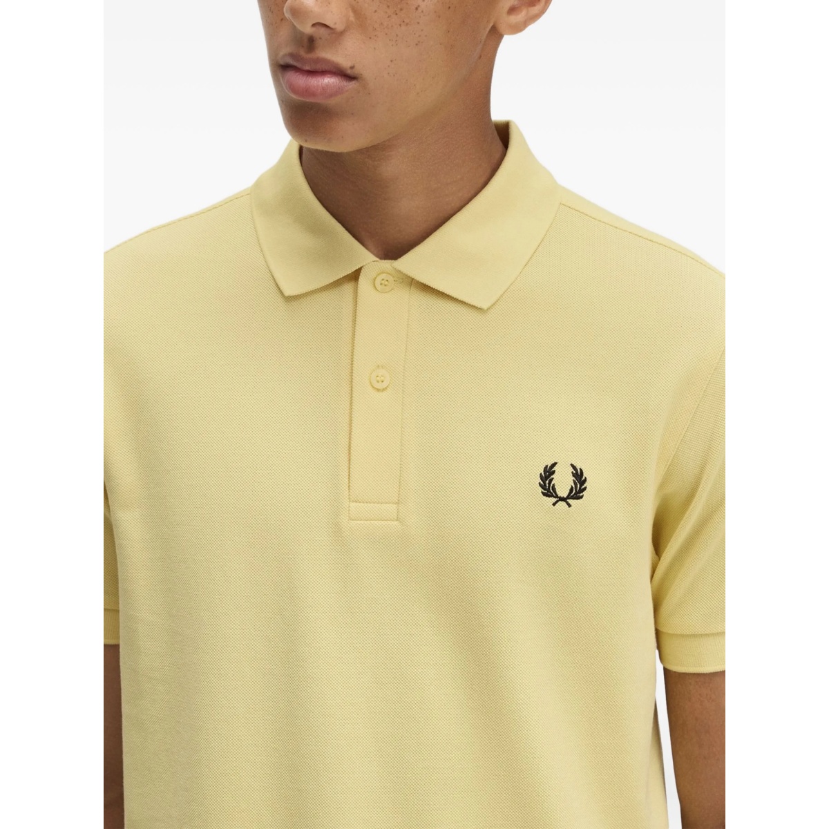 logo-embroidered polo shirt - Img 4