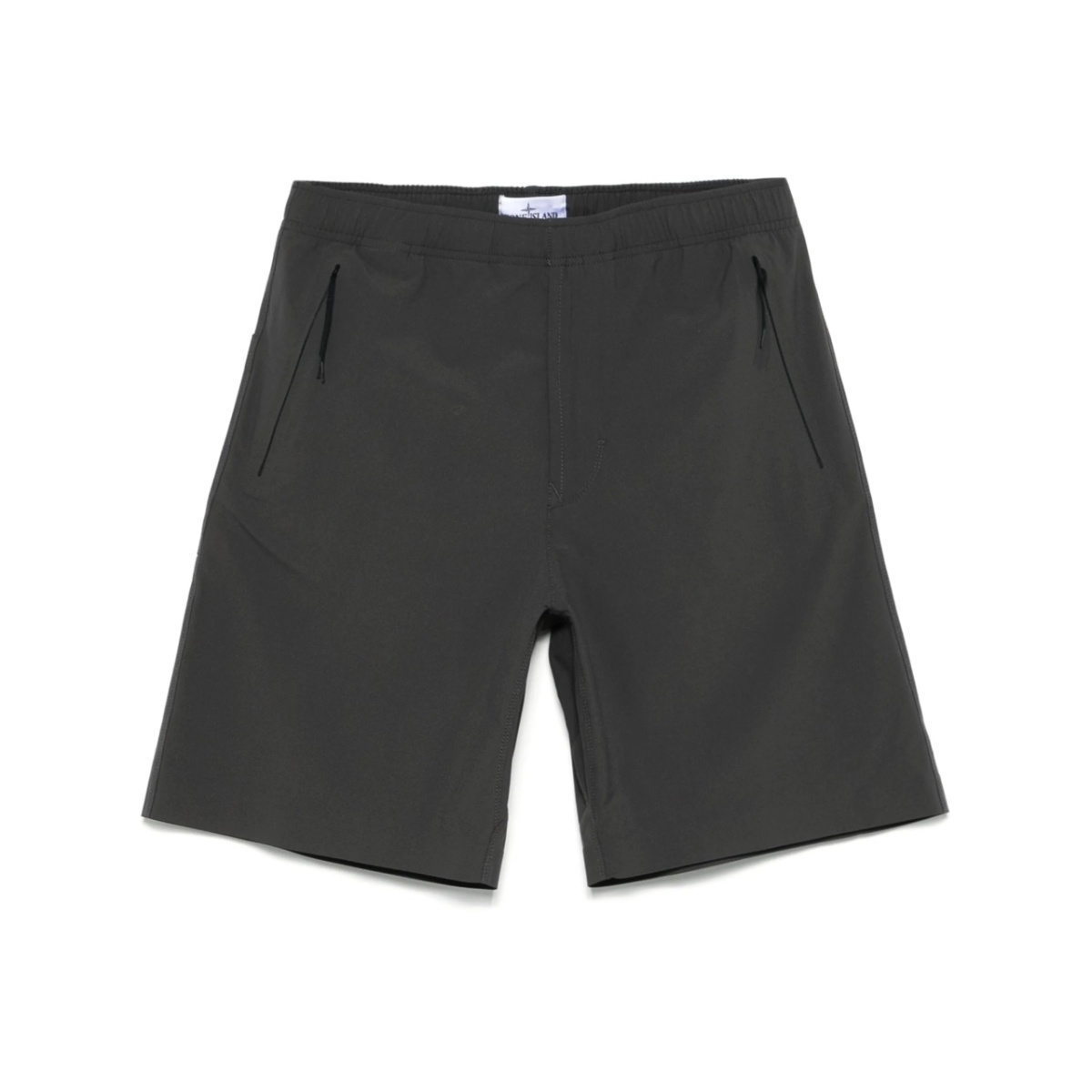 logo-embroidered shorts