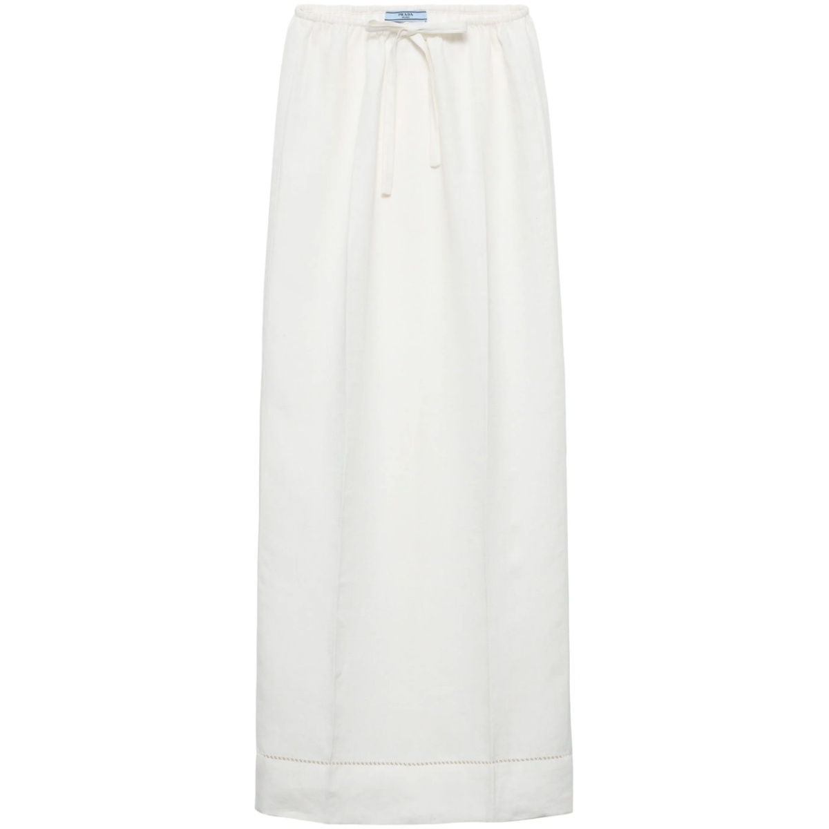 logo-embroidered skirt