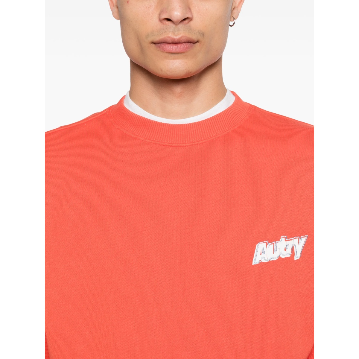 logo-embroidered sweatshirt - Img 5