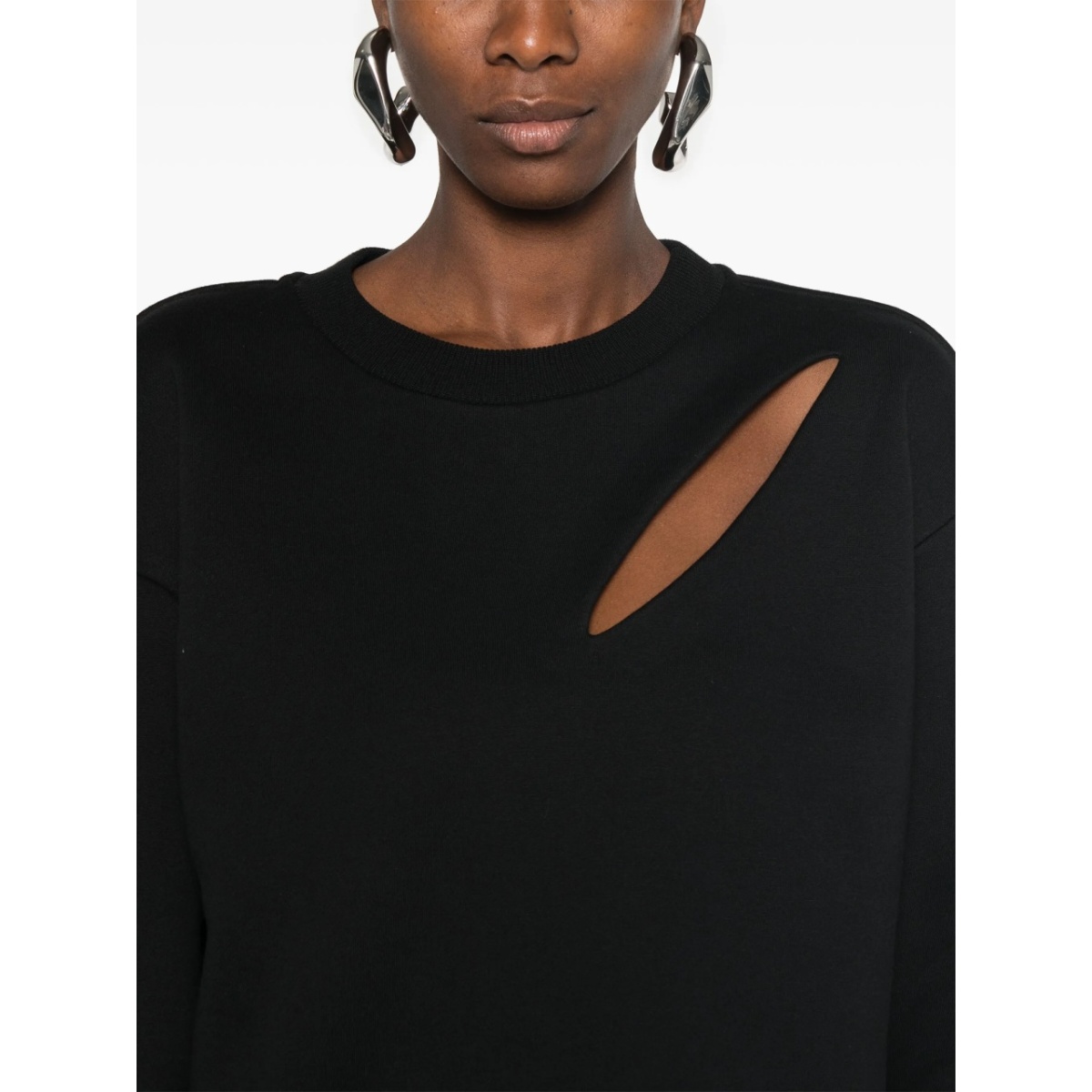 logo-embroidered sweatshirt - Img 5
