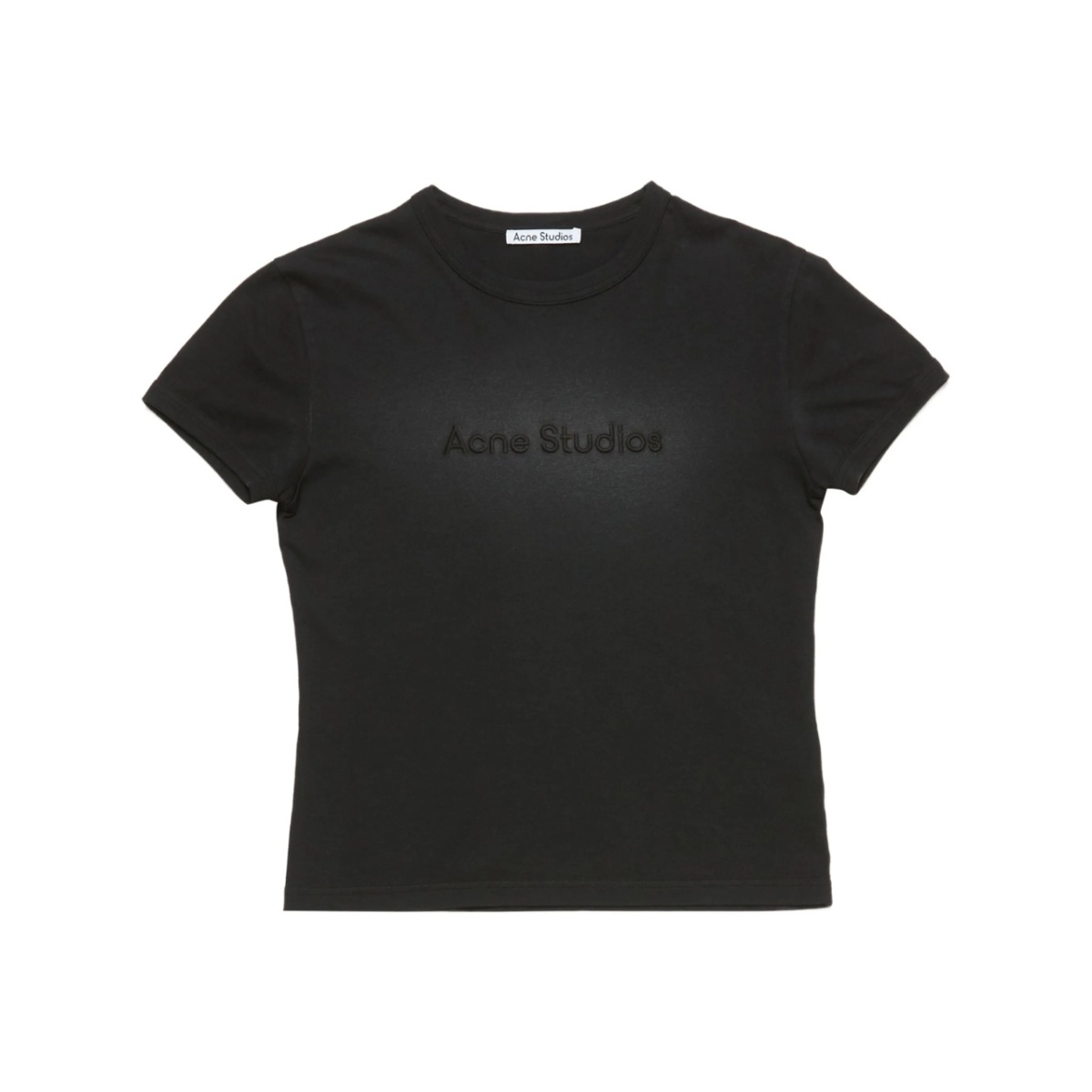logo-embroidered T-shirt