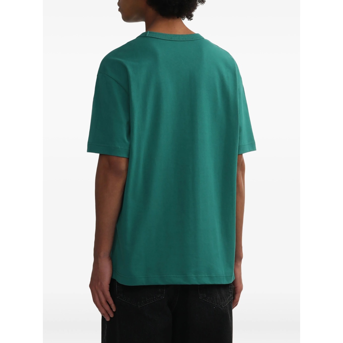 logo-embroidered T-shirt - Img 9