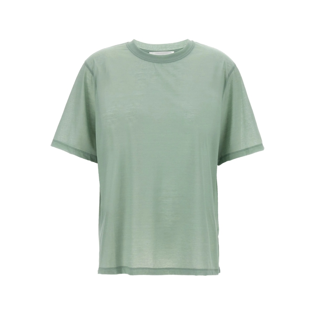 logo-embroidered T-shirt