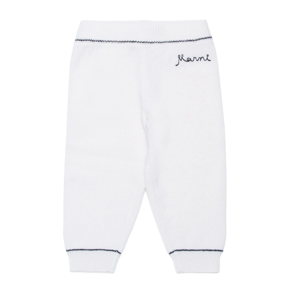 logo-embroidered tapered track pants