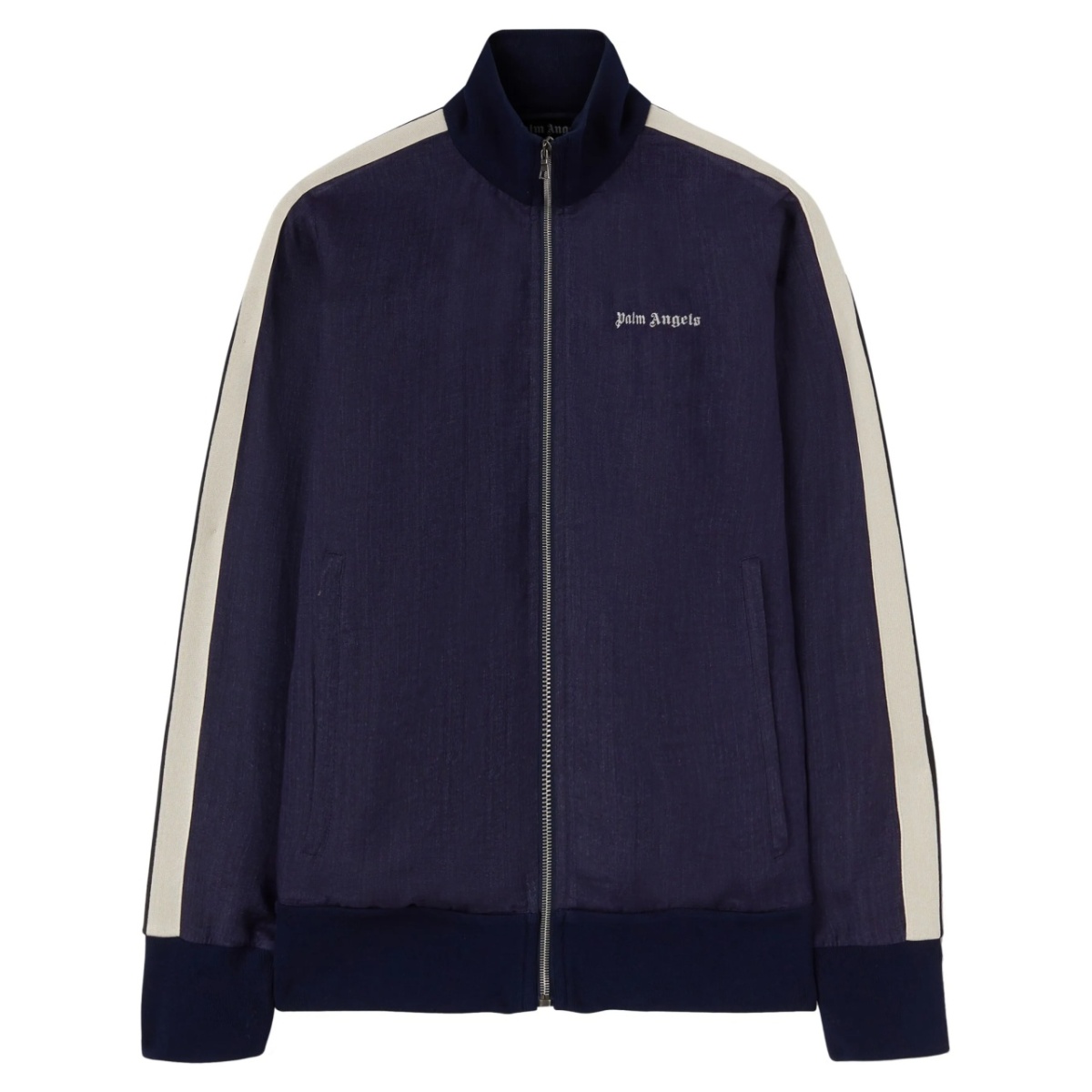 logo-embroidered track jacket