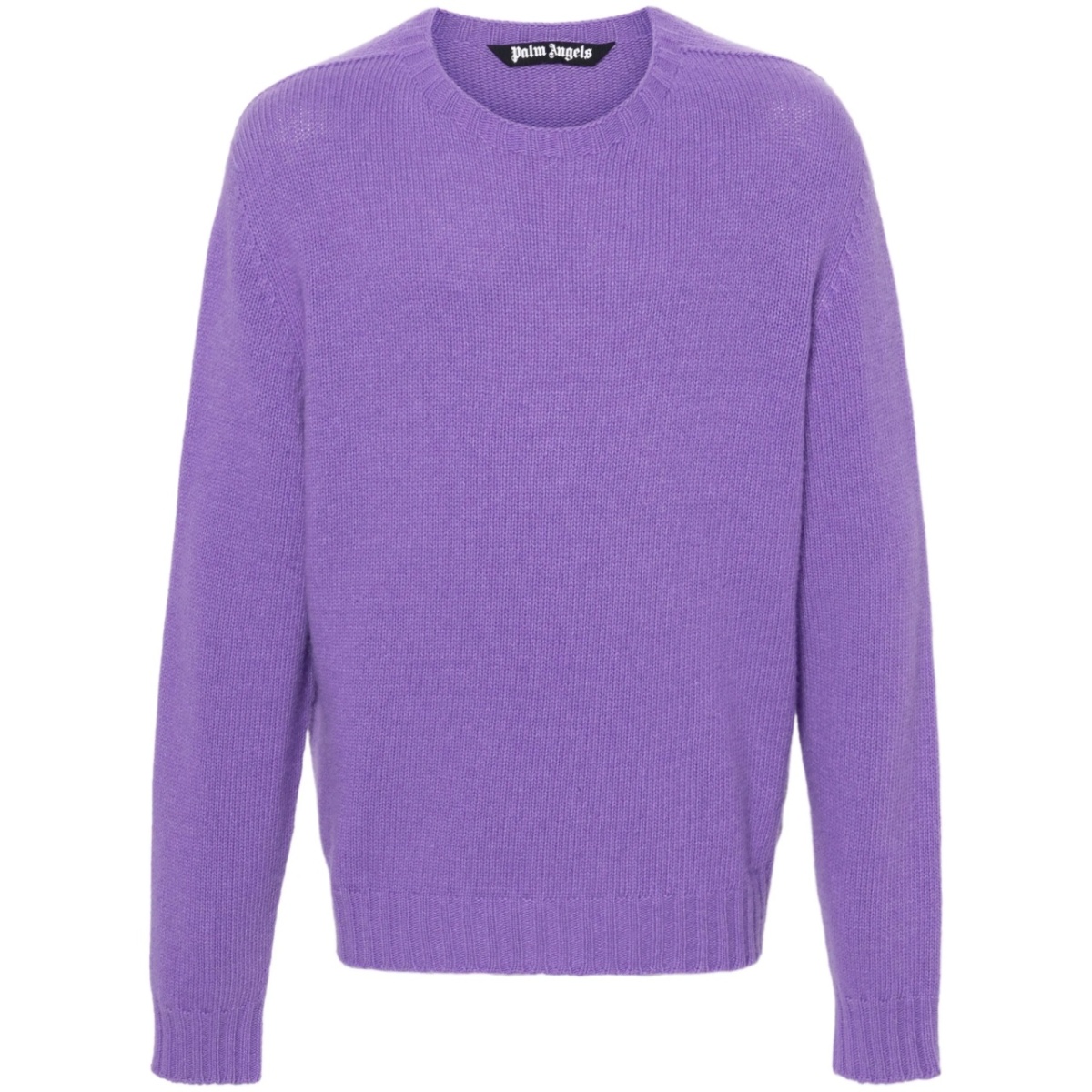 logo-intarsia jumper