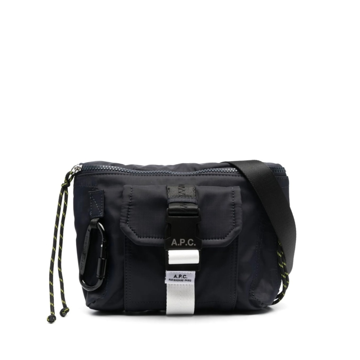 logo-patch belt bag