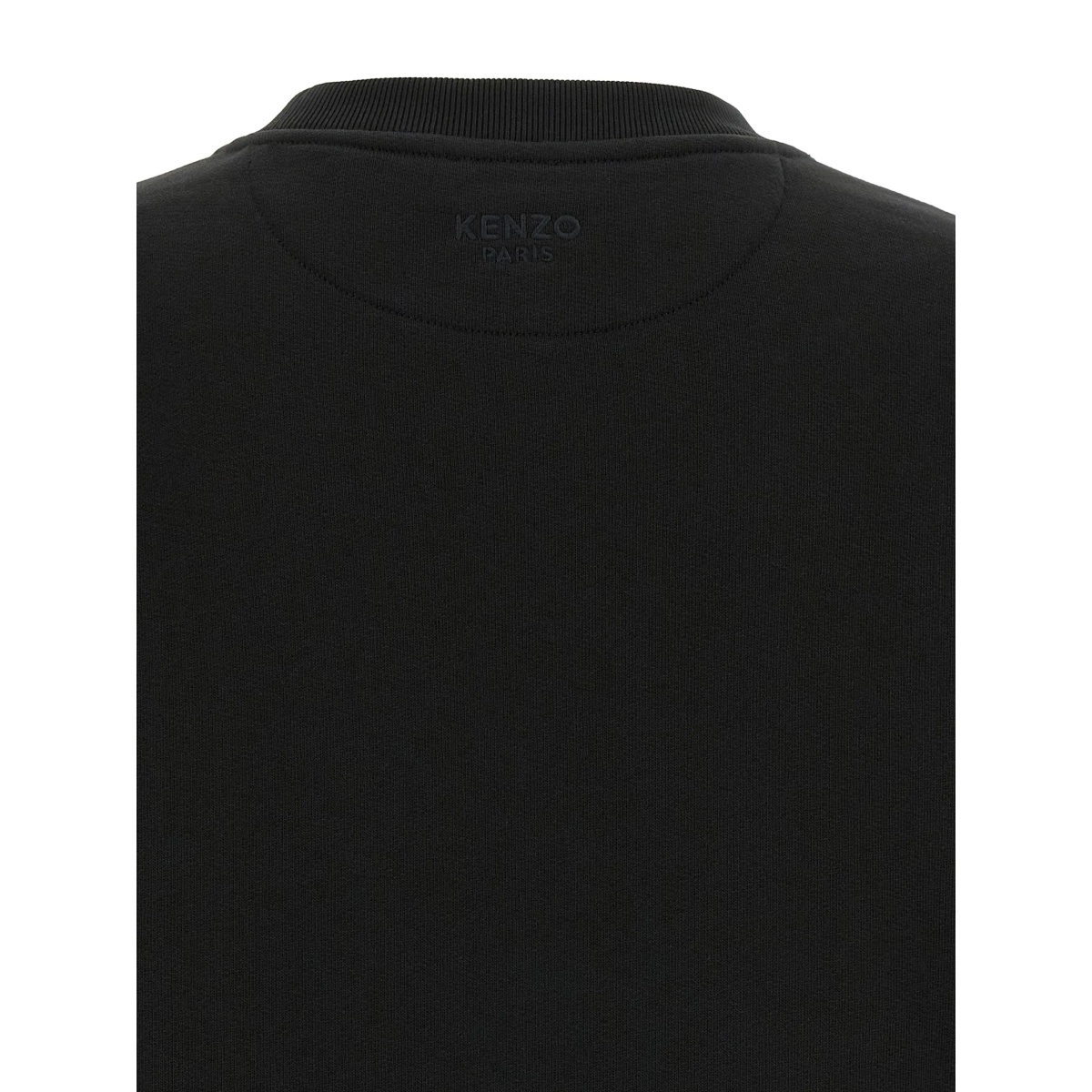 logo-patch crew-neck sweater - Img 4