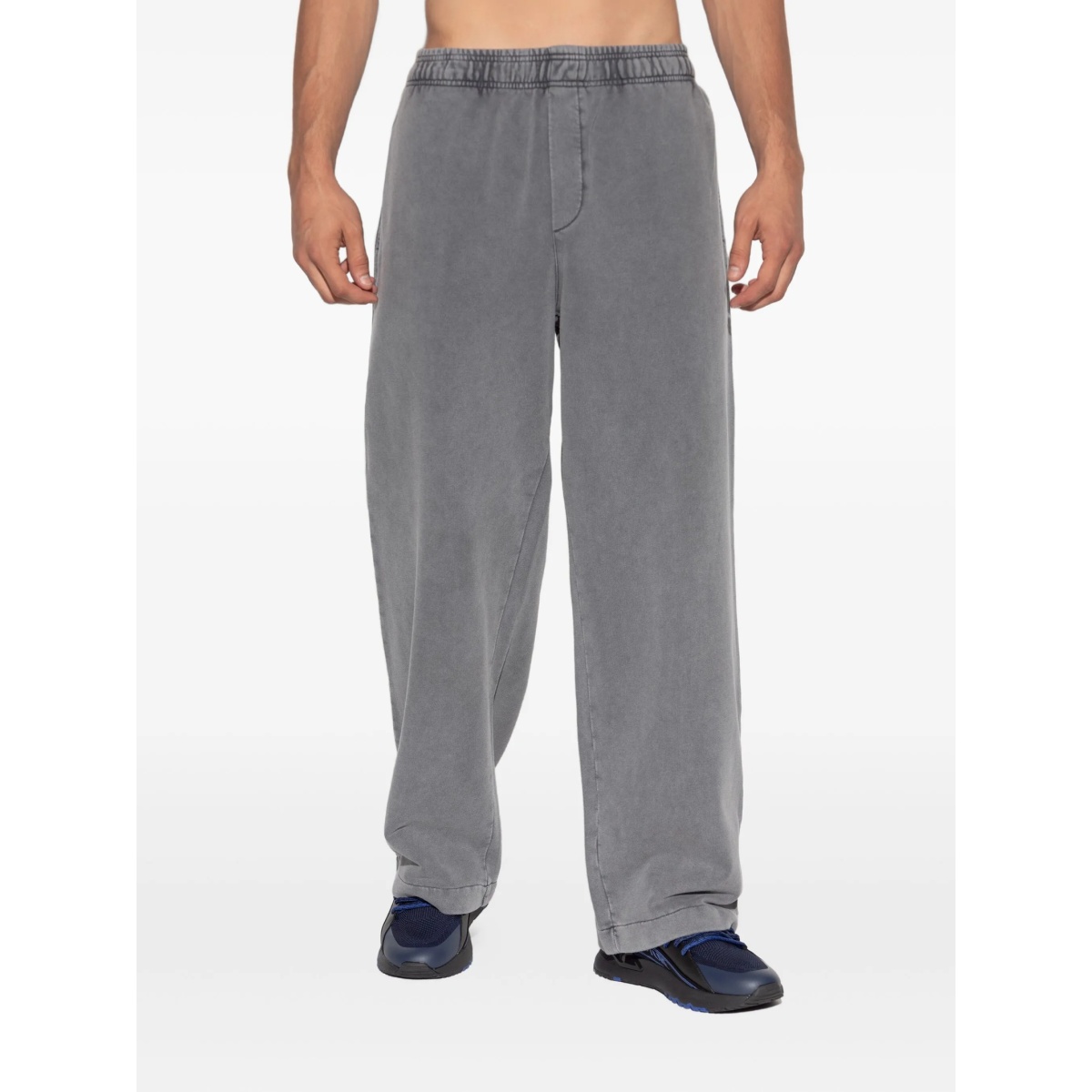 logo-patch elasticated trousers - Img 3