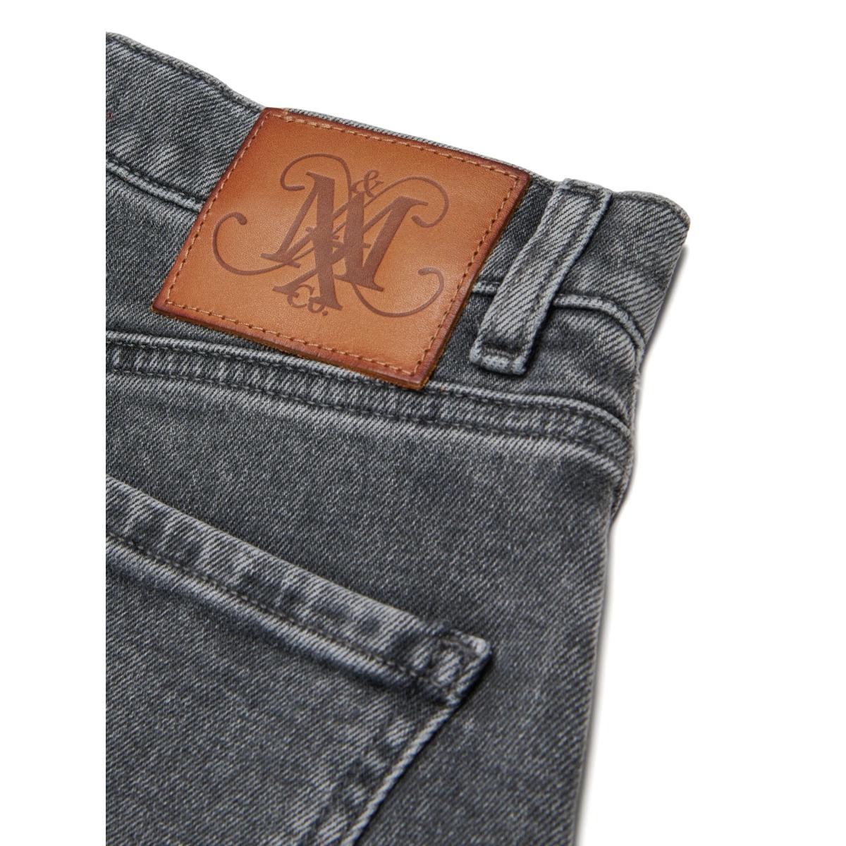 logo-patch jeans - Img 3