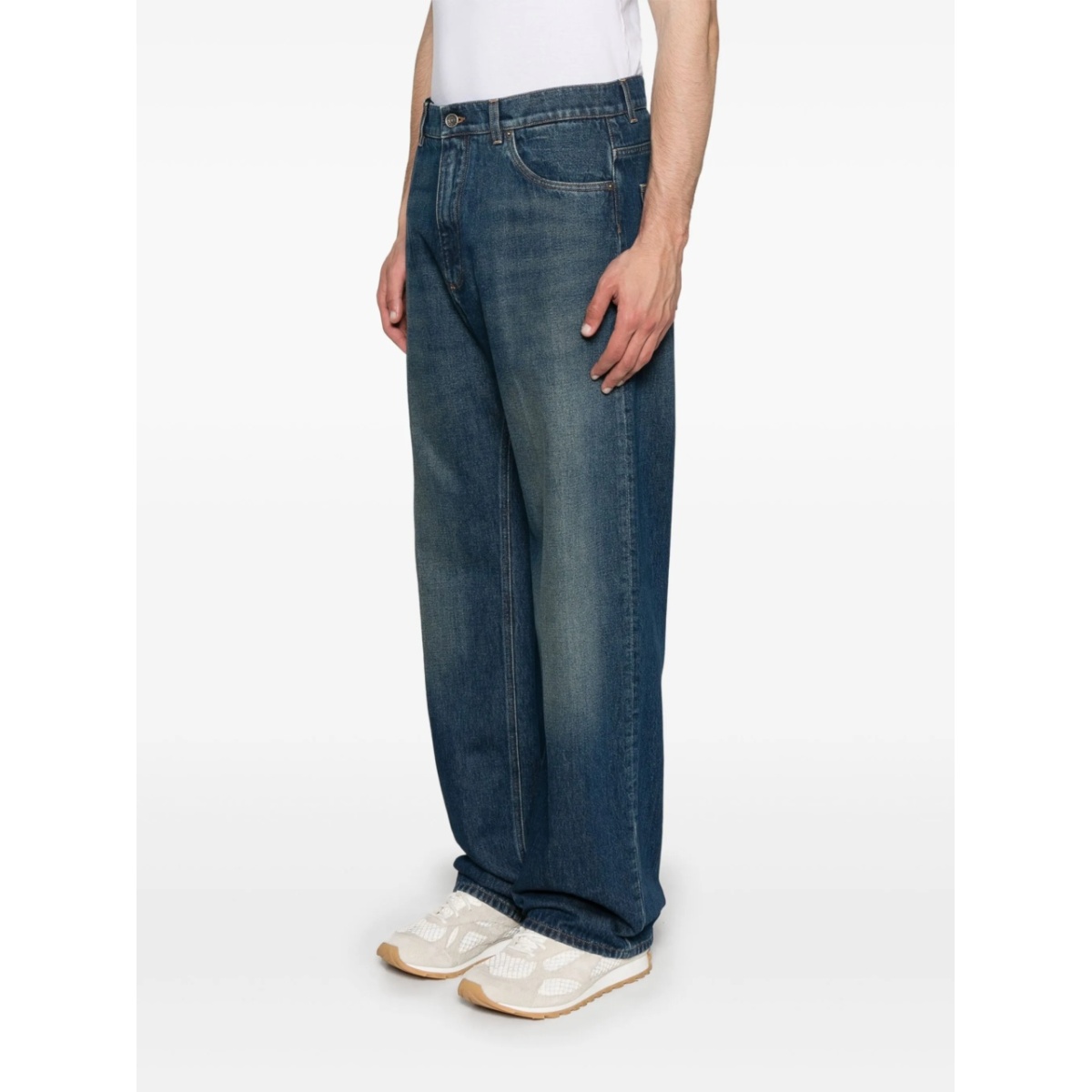 logo-patch jeans - Img 3