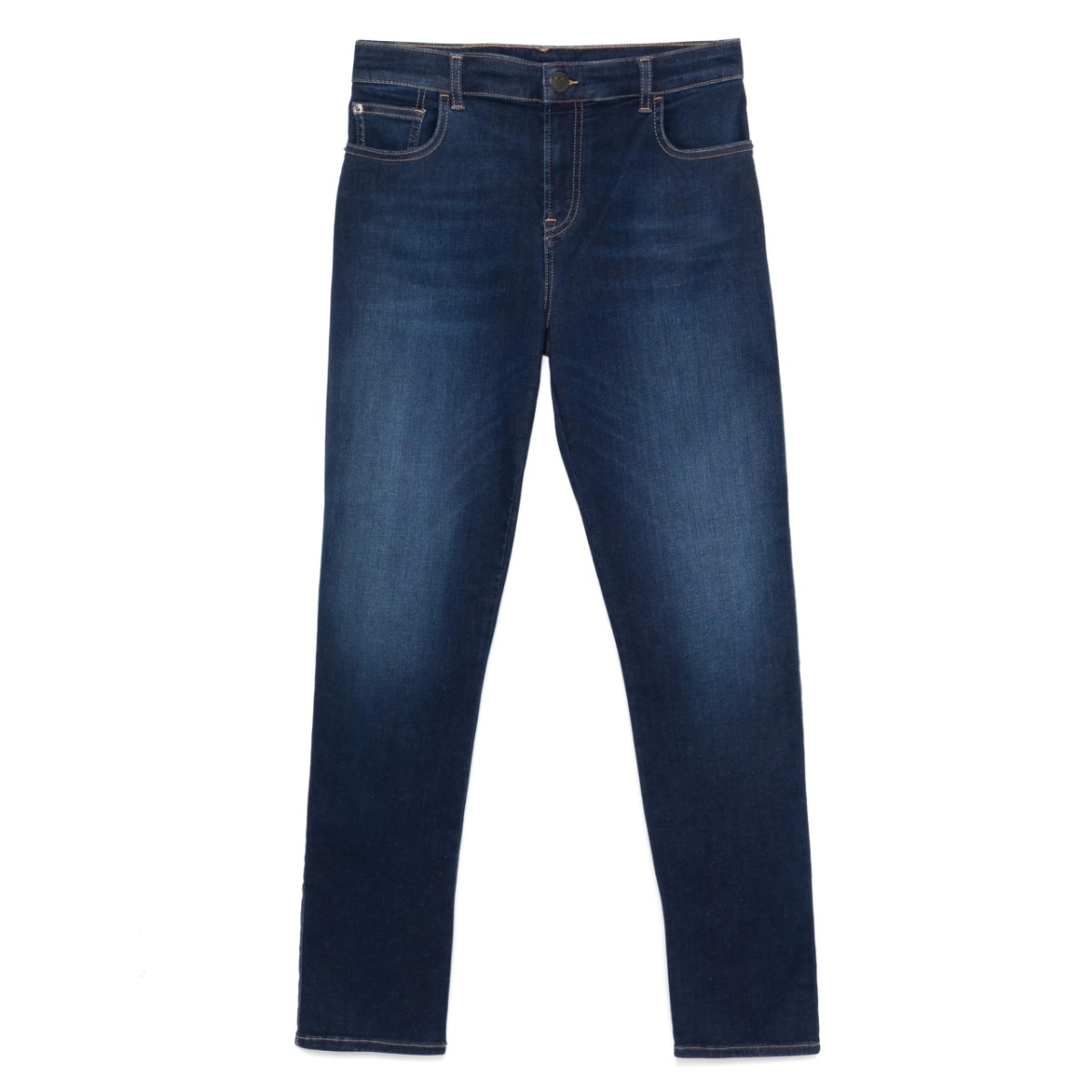 logo-patch jeans