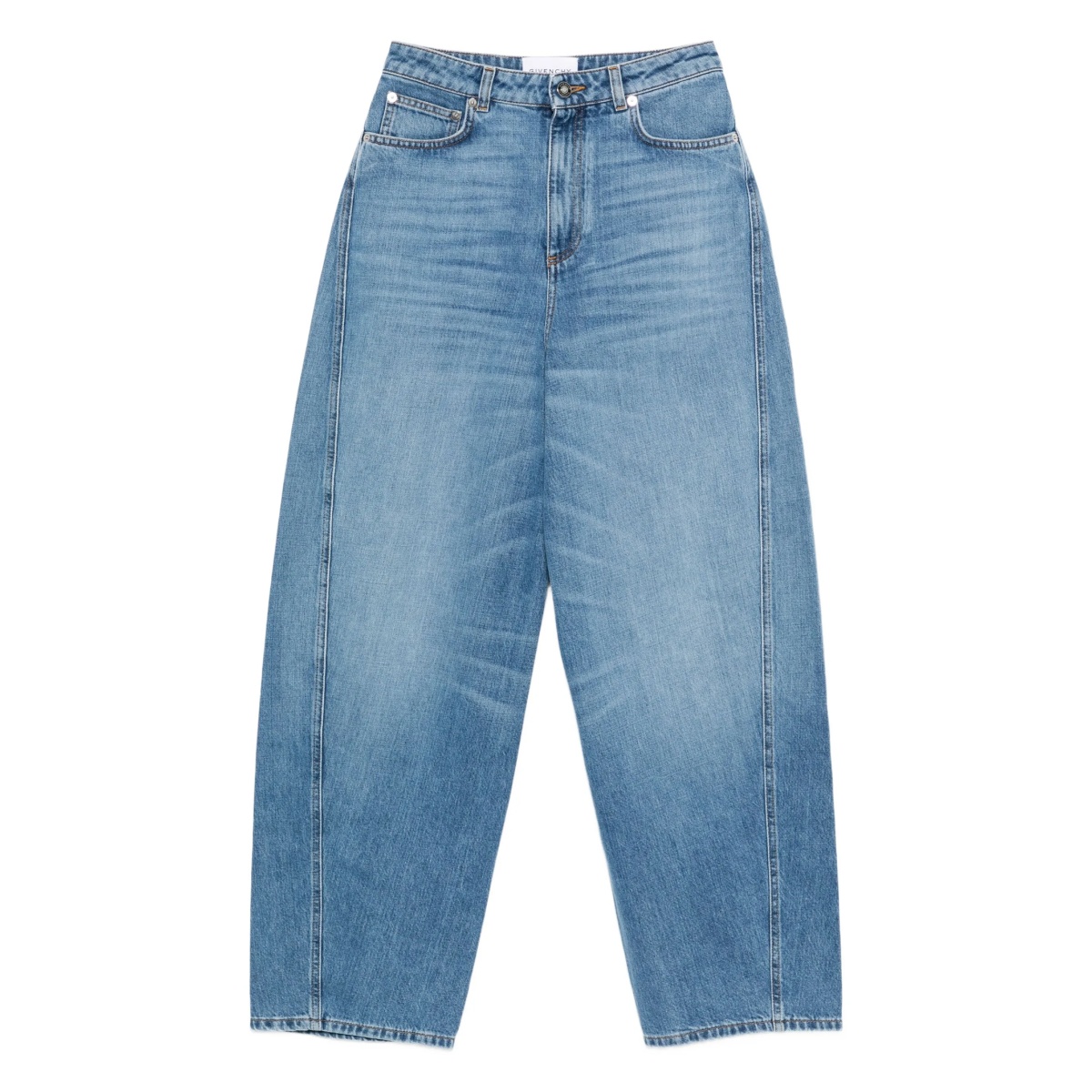 logo-patch jeans
