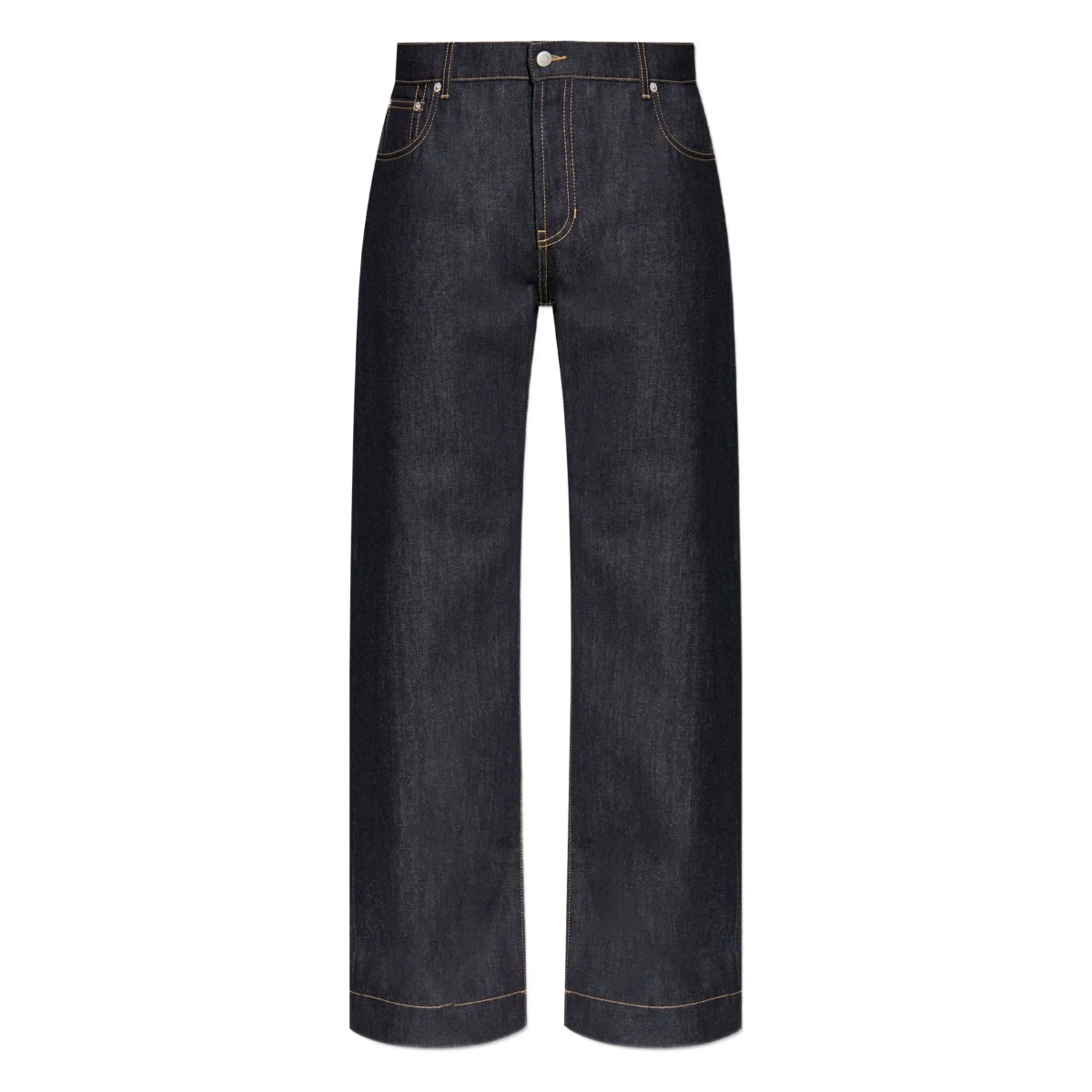 logo-patch jeans