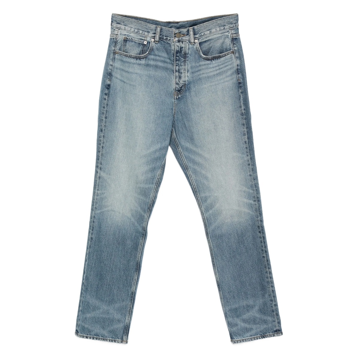 logo-patch jeans