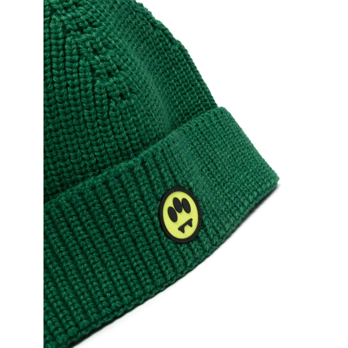 logo-patch knitted beanie - Img 2