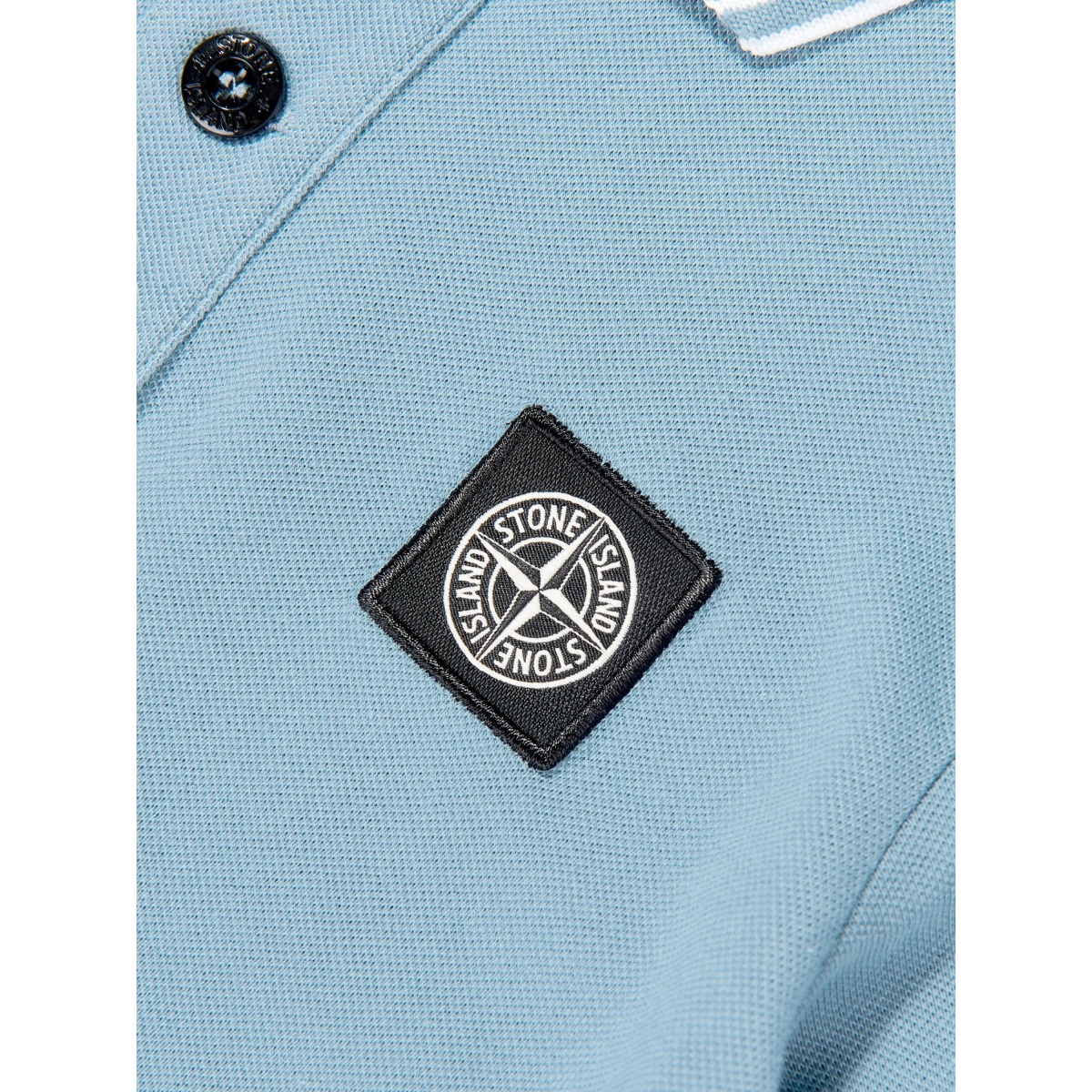 logo-patch polo shirt - Img 3