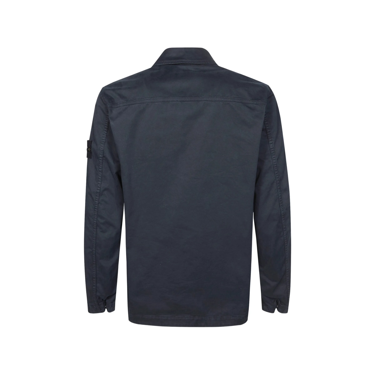 logo-patch shirt jacket - Img 2