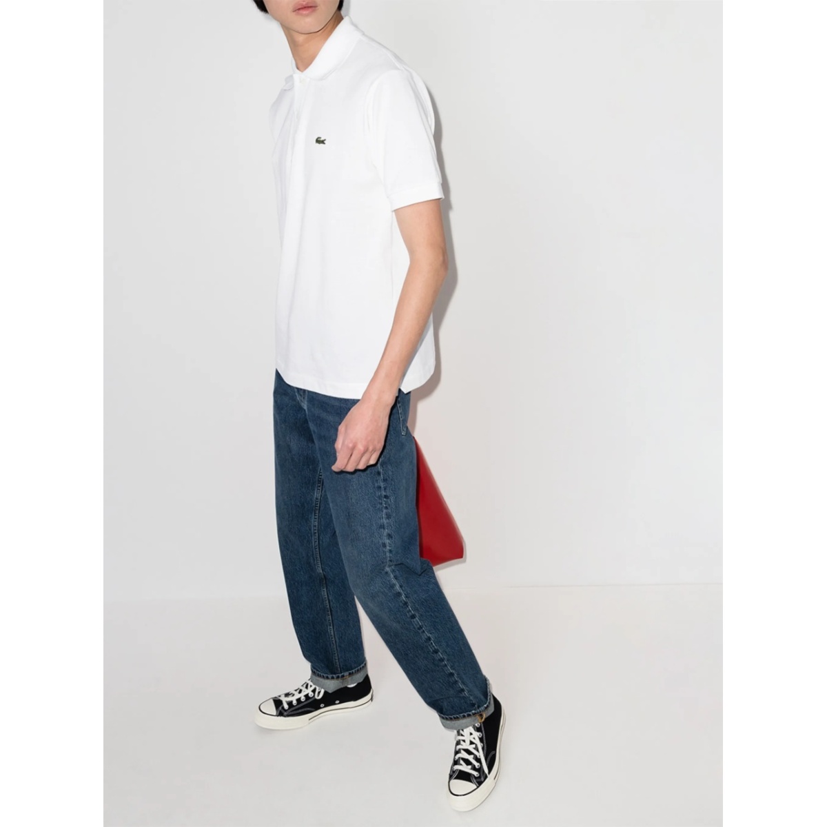 logo-patch short-sleeve polo shirt - Img 5