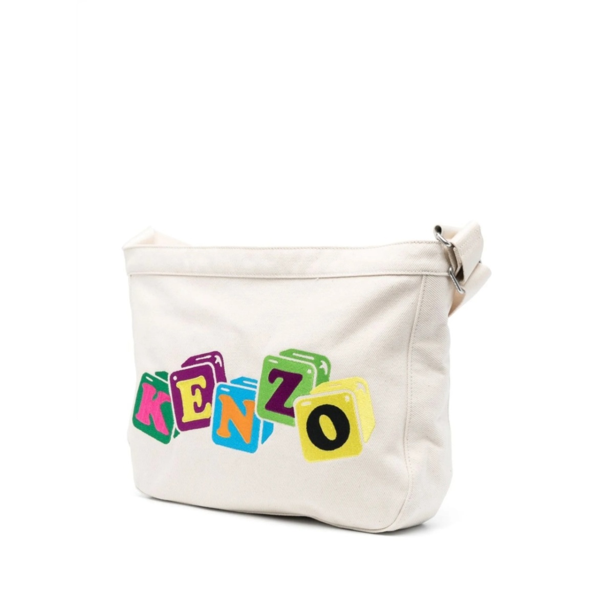 logo-patch shoulder bag - Img 3