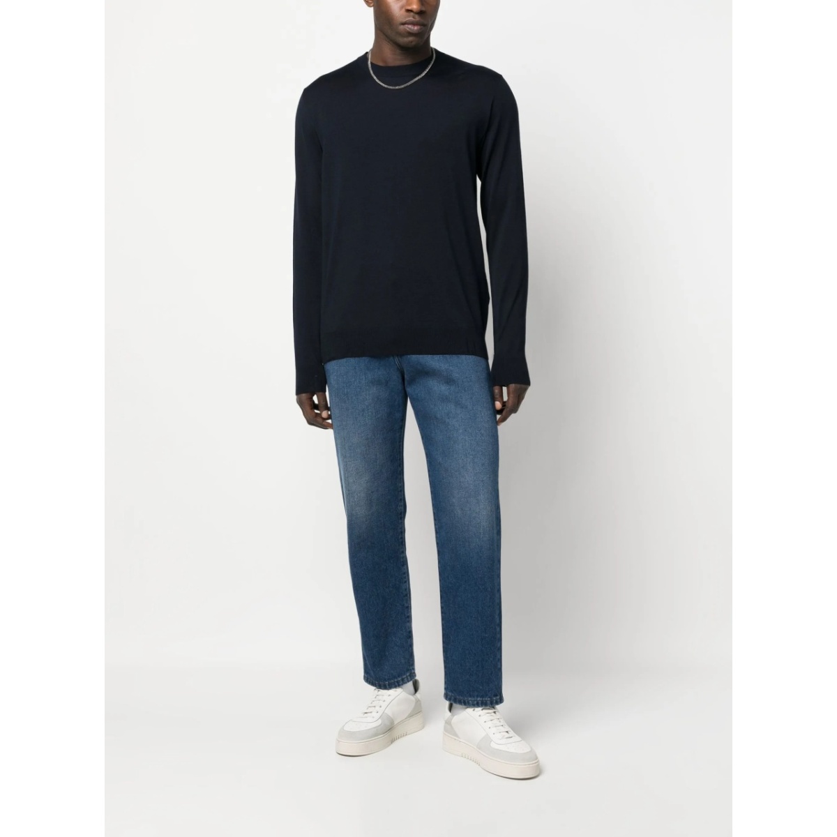 logo-patch sweatshirt - Img 2