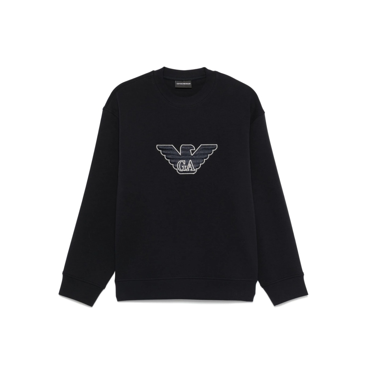 logo-patch sweatshirt