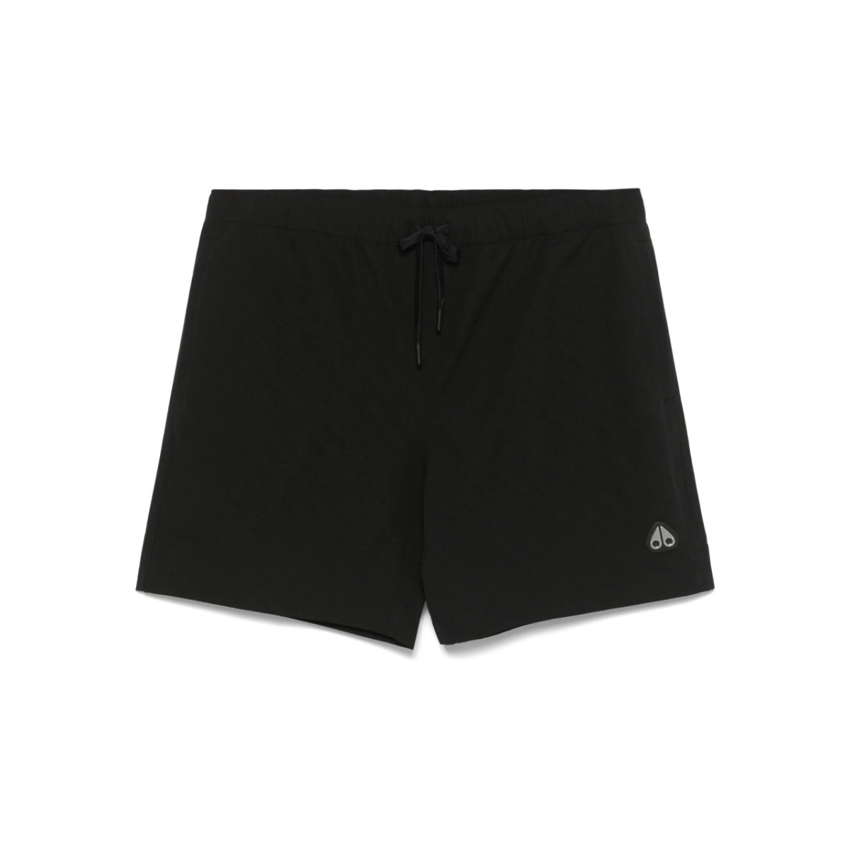 logo-patch swim shorts
