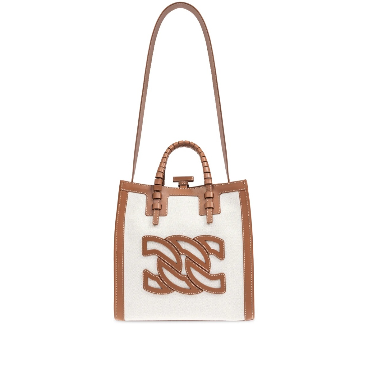 logo-patch tote bag