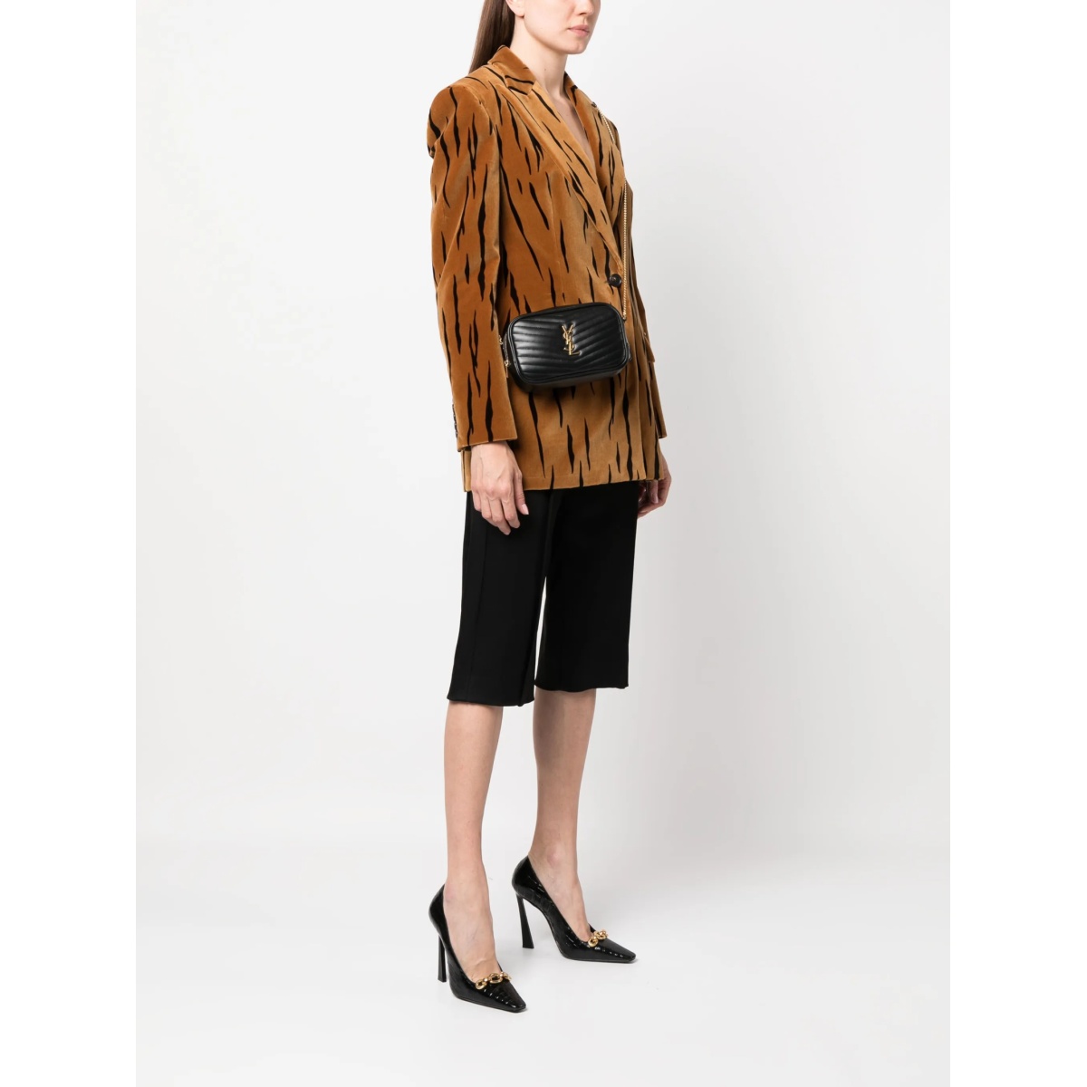 logo-plaque crossbody bag - Img 2