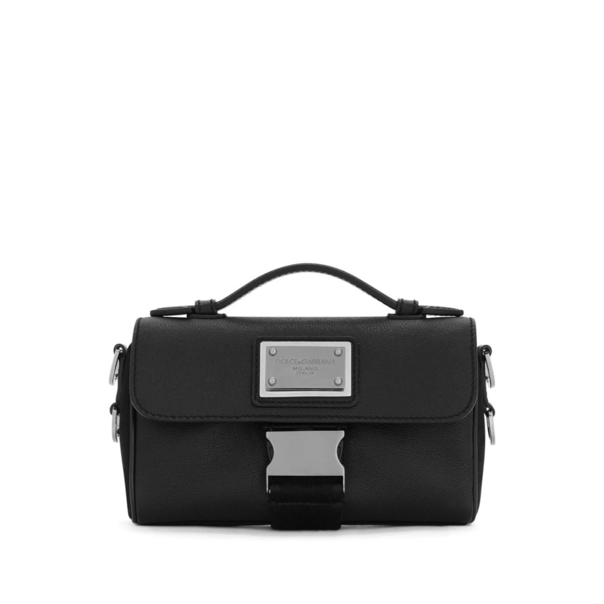 logo-plaque shoulder bag